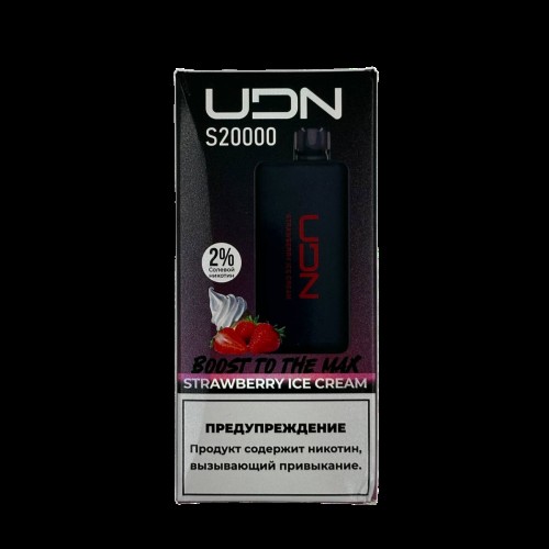 UDN S 20000 Клубничное мороженое 2%